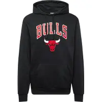 New Era Sweatshirt 'NBA' rød / sort / hvid