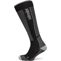 Icebreaker - Skistrømper - M Merino Blend Ski+ Light OTC Black/Ether/Graphite til UnisexUld - Størrelse 47-49 - Sort