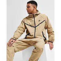 Nike Jakke Tech Woven Fz - Beige/sort, størrelse X-Small