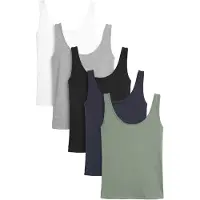 Next Overdel marin / grå-meleret / grøn / sort / offwhite