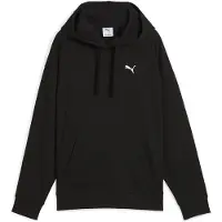 Puma ESS ELEVATED Comfort Rib Hoodie Women, Clothing, Black, M