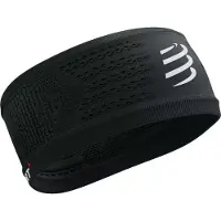 Compressport - Trail running tøj - Headband On/Off Black/White til Unisex - Sort