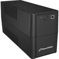 BlueWalker PowerWalker VI 850 IEC - UPS - AC 220/230/240 V - 480 Watt - 850 VA - 9 At - USB - output-stikforbindelser: 4 - sort