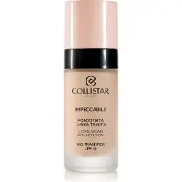 Collistar Make-Up Impeccabile Long Wear Foundation Spf 15 Flydende foundation 30 ml Beige