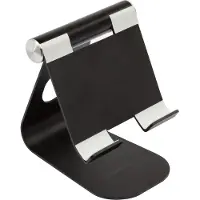 Terratec iTab M, Mobiltelefon/Smartphone, Tablet/UMPC, Passiv holder, Indendørs, Sort, Sølv