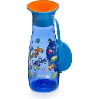 Wow Cup Drikkedunk - Mini - 350 ml - Blå m. Biler - - OneSize - Drikkedunk