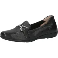 Caprice Moccasin, black, made of Leather without heel, Size 41