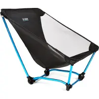 Helinox - Campingborde og campingstole - Ground Chair Black/Cyan Blue til UnisexAluminium - Sort