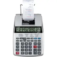 Canon P23-DTSC II - Printe-regnemaskine - LCD - 12 cifre - batteri - metalsølv