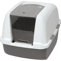 Catit Kattetoilet JUMBO, Grå 59x46x46 cm.
