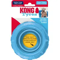 Kong Puppy-dæk - Størrelse M/L: Ø 11,4 x H 3,8 cm