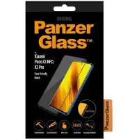 PanzerGlass - Skærmbeskytter for mobiltelefon - etuivenlig - glas - rammefarve sort - for Xiaomi POCO X3 NFC