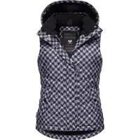 Ragwear Vest 'Hesty' lilla / sort
