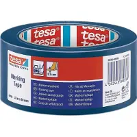 TESA Gulvmarkeringstape Professional 60760, 50 mm x 33 m, blå