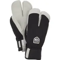 Hestra W.S. Wool Terry Split, handsker, sort