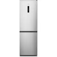 Gorenje N619EAXL4 - Køleskab/fryser - bund-fryser - bredde: 59.5 cm - dybde: 59 cm - højde: 186 cm - 304 liter - Klasse E - rustfrit stål