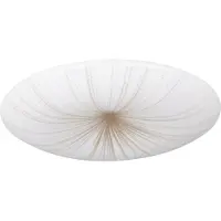 Eglo NIEVES 1 loftlampe i hvid med guld dekoration