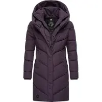 Ragwear Vinterfrakke 'Natalka' mørkelilla
