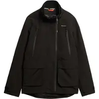 Superdry Superdrytil mænd. M5012097A Ultimate Hoodless Windbreaker Jacket Ultimate Black (XXL), Sort, Casual, Polyester