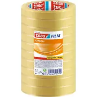 TESA Tesafilm Standard - Kontortape - 15 mm x 66 m - transparent (pakke med 10)
