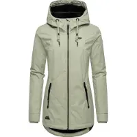 Ragwear Vinterjakke 'Zuzka' pastelgrøn / sort