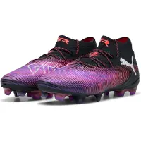 Puma FUTURE 8 ULTIMATE FG Football Boots Unisex, Shoes, Black/White/Glowing Red, 44.5