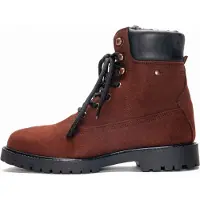 Nae Vegan Shoes Snørestøvler 'Gadea' rustbrun / sort