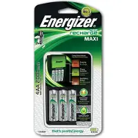 Energizer Pro-Charger - Batterioplader - (for 4xAA/AAA) + AC-strømadapter + batteri 4 x AA type - NiMH - 2000 mAh