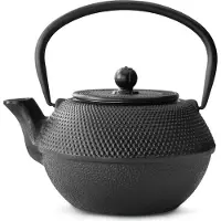 Bredemeijer Bredemijer Theepot Jang, enkelt tekande 1200 ml sort støbejern