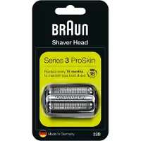Braun 32B - Reserve-barberingsskærer - til shaver - sort