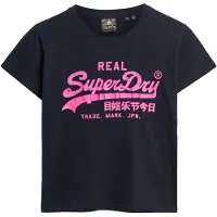 Superdry Neon Vl Graphic Fitted T-shirt Med Korte ærmer