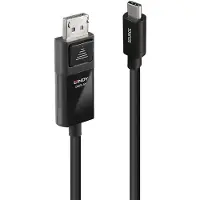 Lindy - video adapter cable - 24 pin USB-C to DisplayPort - 2 m