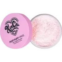 KimChi Chic Beauty Puff Pass St og bagepulver Ls ansigtspulver med ekstra fluffy indstilling Powder Puff Gennemskinnelig ansigtsmakeup til ujv