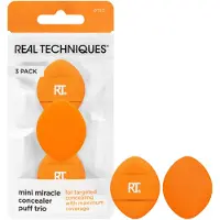 Real Techniques Mini M. Concealer Puff Trio Makeupsvamp 1 stk.