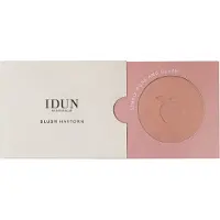 IDUN Minerals - Mineral Blush - Presset pulver - infunderet med st?rkt oprenset mineralpigmenter - glider p? glat - Tilbyder intens farveudbetali