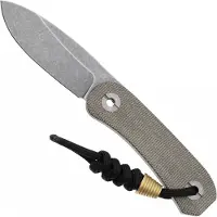 Knafs Co. Lander 4 -00394 Moondust Micarta, fixed knife