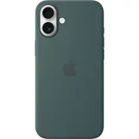 Apple iPhone 16 Plus Silikone Cover med MagSafe MYYH3ZM/A - Grøn sø