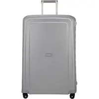 Samsonite S'Cure - Kuffert med 4 hjul | sølv | 55x81x35 cm