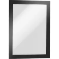 Durable Selvklæbende inforamme med oplukkelig magnetisk ramme til dokumenter i A5 format.