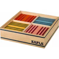 Ginza.se 100 octocolor case - tr?konstruktion indstillet 100 farvede bygningsplanker