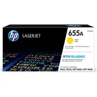 HP 655A Tonerkassette Gul