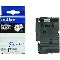 Brother Tape TC291 9mm sort på hvid