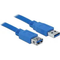 DeLOCK -forlængerkabel USB 3.0 Type-A han til USB 3.0 Type-A hun 5 m