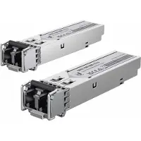 Ubiquiti UACC-OM-MM-1G-D - SFP (mini-GBIC) transceiver modul - 1GbE - LC multimodus - op til 550 m - 850 nm (pakke med 2)