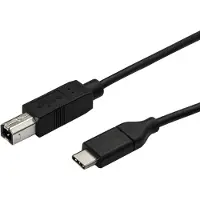 StarTech.com USB C to USB B Printer Cable - M/M - USB 2.0 - USB-C cable - 3 m