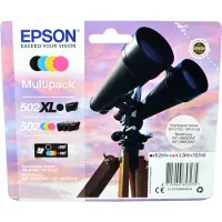 Epson 502/502XL Multipack - 4 pakker - sort gul cyan magenta - original - blækpatron
