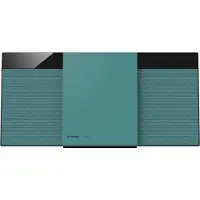 Panasonic SC-HC304 - Mikrosystem 10 Watt - grøn