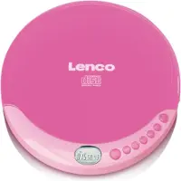 Lenco Portable CD player in pink