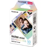 Fujifilm Instax Mini Mermaid Tail - Farvefilm til umiddelbar billedfremstilling (instant film) - instax mini - ISO 800 - 10 optagelser