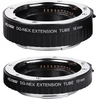 Viltrox DG-NEX, Sony, A7/A7R/A7S/A7 II, 2 stk, Sort, Sølv, 6,15 cm, CE, EMC, FCC, RoHS